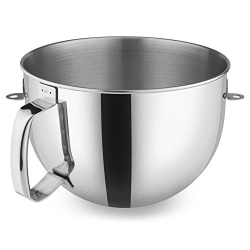 키친에이드 키친에이드KitchenAid KA7QBOWL Stainless Steel Mixing Bowl for 7 Quart Bowl-Lift Stand Mixer