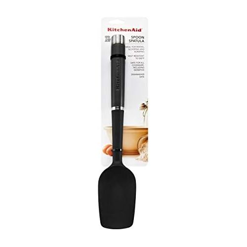 키친에이드 키친에이드KitchenAid KO030OHOBA Gourmet Spoon Spatula, one size, Matte Black