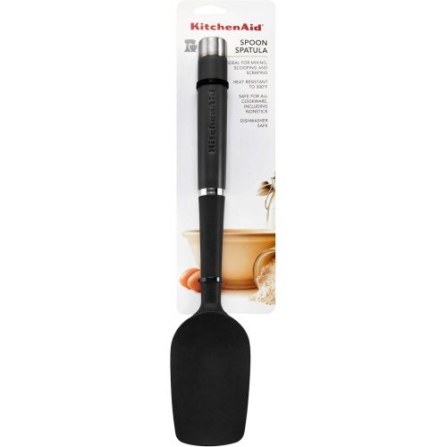 키친에이드 키친에이드KitchenAid KO030OHOBA Gourmet Spoon Spatula, one size, Matte Black