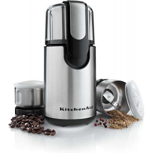 키친에이드 키친에이드KitchenAid BCG211OB Blade Coffee and Spice Grinder Combo Pack - Onyx Black