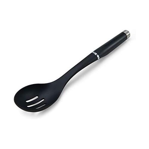 키친에이드 키친에이드KitchenAid KO004OHAQA Gourmet Nylon Slotted Spoon, One Size, Matte Aqua Sky