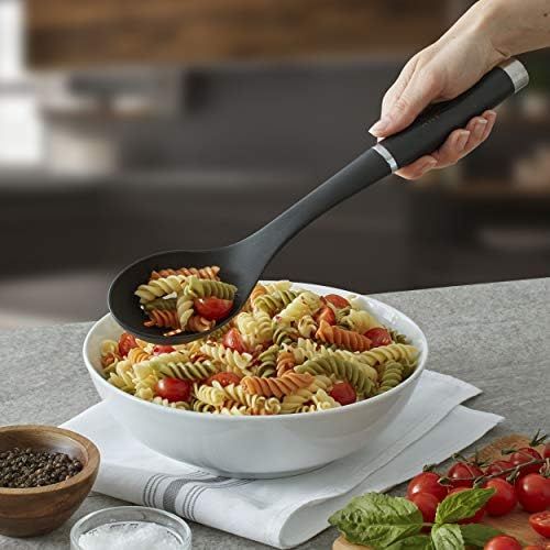 키친에이드 키친에이드KitchenAid KO004OHAQA Gourmet Nylon Slotted Spoon, One Size, Matte Aqua Sky