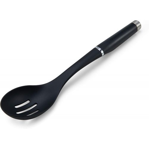 키친에이드 키친에이드KitchenAid KO004OHAQA Gourmet Nylon Slotted Spoon, One Size, Matte Aqua Sky