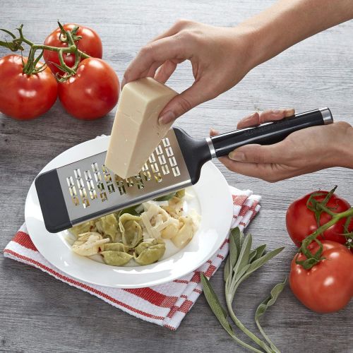 키친에이드 키친에이드KitchenAid KE320OHOBA Classic Etched Medium Grater, One Size, Black 2