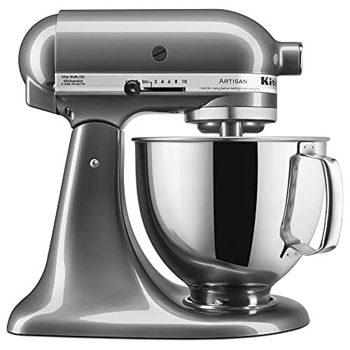 키친에이드 키친에이드KitchenAid Artisan Series Stand Mixer with Pouring Shield, 5-Qt., Liquid Graphite