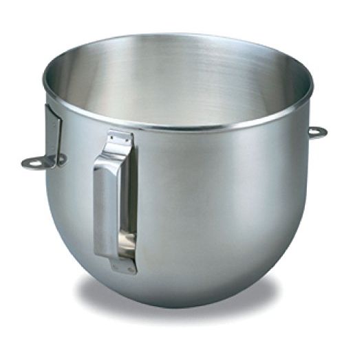키친에이드 키친에이드KitchenAid K5ASB Brushed Stainless Steel 5 Quart Mixing Bowl with Handle for Bowl Lift Stand Mixers