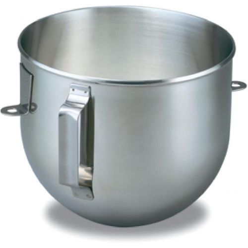 키친에이드 키친에이드KitchenAid K5ASB Brushed Stainless Steel 5 Quart Mixing Bowl with Handle for Bowl Lift Stand Mixers