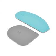 키친에이드KitchenAid KO068OHAQA Gourmet Bowl Scraper, Set of 2, Aqua Sky/Sorm Grey