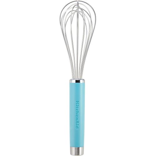 키친에이드 키친에이드KitchenAid KO060OHAQA Gourmet Utility Whisk, one size, Matte Aqua Sky