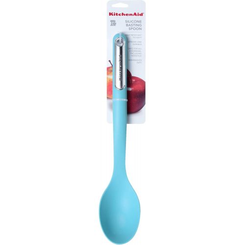 키친에이드 키친에이드KitchenAid KL003OHAQA basting spoon, 13.5 inches, Aqua