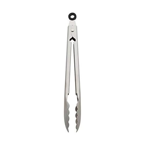 키친에이드 키친에이드KitchenAid KO091OHSSA Gourmet Utility Tongs, One Size, Stainless Steel