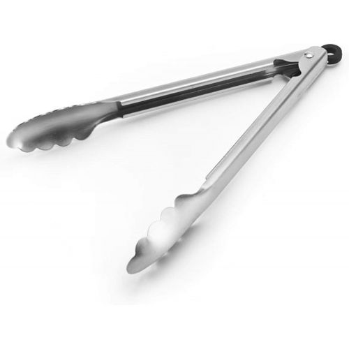 키친에이드 키친에이드KitchenAid KO091OHSSA Gourmet Utility Tongs, One Size, Stainless Steel