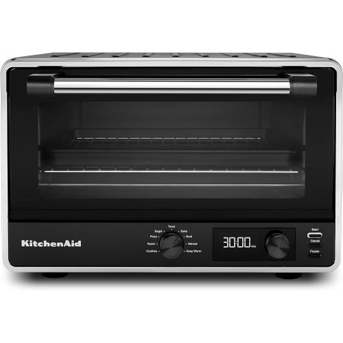 키친에이드 키친에이드KitchenAid KCO211BM Digital Countertop Toaster Oven, Black Matte