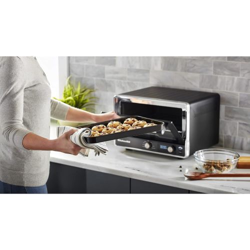 키친에이드 키친에이드KitchenAid KCO211BM Digital Countertop Toaster Oven, Black Matte