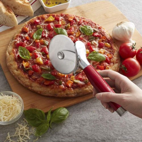 키친에이드 키친에이드KitchenAid KO113OHERA Gourmet Pizza Wheel, One Size, Matte Red