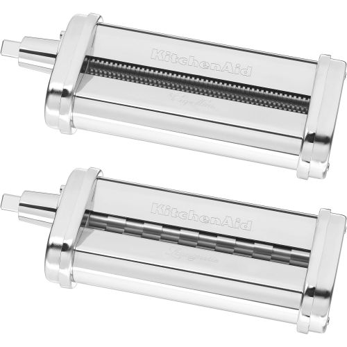 키친에이드 키친에이드KitchenAid KSMPCA Pasta Cutter Attachment Set, One Size, Silver