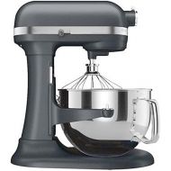 키친에이드KitchenAid KSM500PSOB Pro 500 Series 10-Speed 5-Quart Stand Mixer, Onyx Black