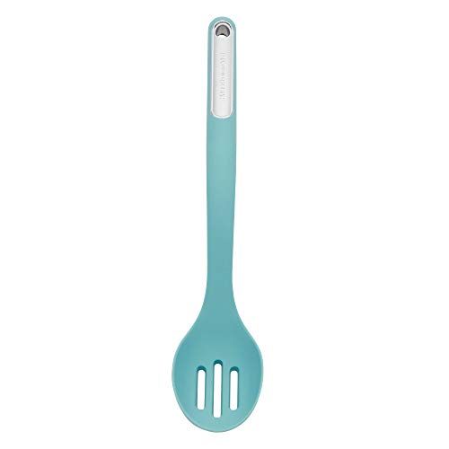 키친에이드 키친에이드KitchenAid KL004OHAQA Slotted spoon, 13.5 inches, Aqua