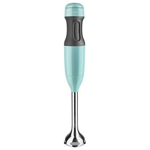 키친에이드 키친에이드KitchenAid KHB1231AQ Pro Line Hand Blender, 2 Speed, Aqua Sky