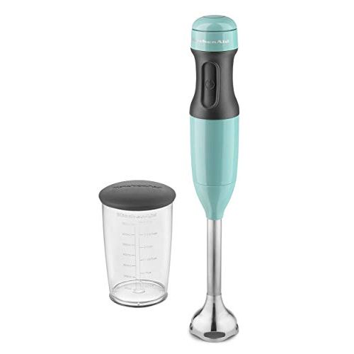 키친에이드 키친에이드KitchenAid KHB1231AQ Pro Line Hand Blender, 2 Speed, Aqua Sky