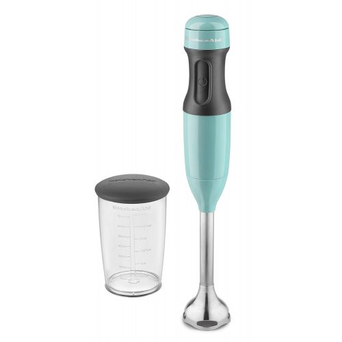 키친에이드 키친에이드KitchenAid KHB1231AQ Pro Line Hand Blender, 2 Speed, Aqua Sky