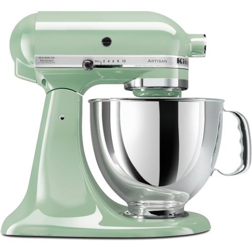 키친에이드 키친에이드KitchenAid KSM150PSPT Artisan Series 5-Qt. Stand Mixer with Pouring Shield - Pistachio