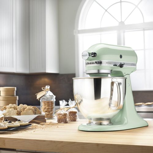 키친에이드 키친에이드KitchenAid KSM150PSPT Artisan Series 5-Qt. Stand Mixer with Pouring Shield - Pistachio