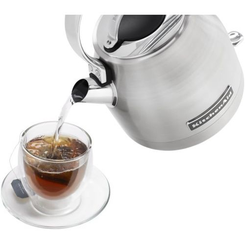 키친에이드 키친에이드KitchenAid KEK1222SX 1.25-Liter Electric Kettle - Brushed Stainless Steel