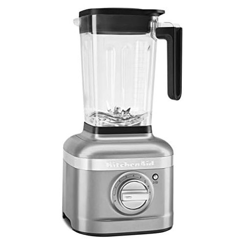 키친에이드 키친에이드KitchenAid KSB4027CU K400 Countertop Blender, 56 OZ, Contour Silver