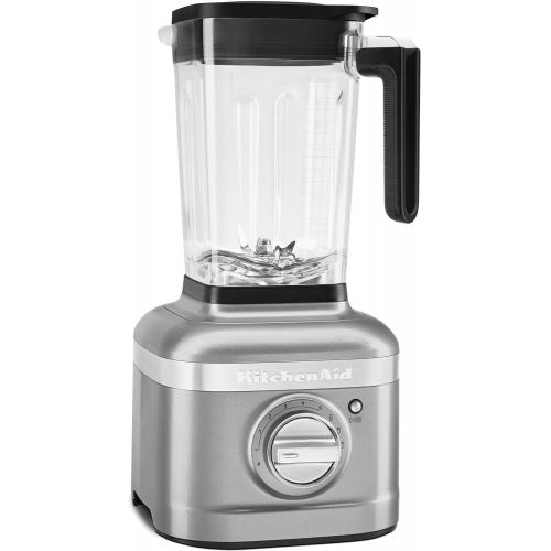 키친에이드 키친에이드KitchenAid KSB4027CU K400 Countertop Blender, 56 OZ, Contour Silver