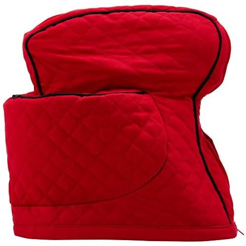 키친에이드 키친에이드KitchenAid KSMCT1ER Fitted Stand Mixer Cover for Tilt head stand mixer models (4.5-quart and 5-quart), Empire Red