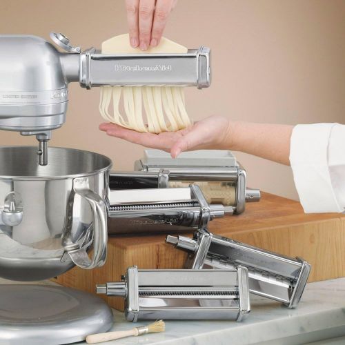 키친에이드 키친에이드Kitchenaid KPRA Pasta Roller and cutter for Spaghetti and Fettuccine