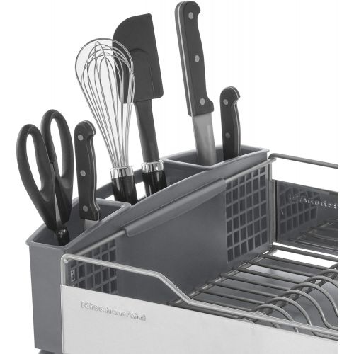 키친에이드 키친에이드KitchenAid KNS896BXGRA Full Size Dish Rack, Light Grey