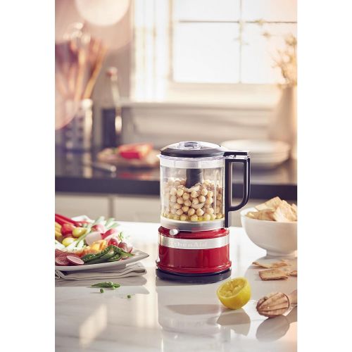 키친에이드 키친에이드KitchenAid KFC0516ER 5 Cup whisking Accessory Food Chopper, Empire Red