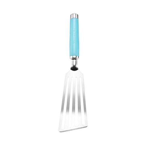 키친에이드 키친에이드KitchenAid KO024OHAQA Gourmet Stainless Steel Flex Turner, One Size, Aqua Sky