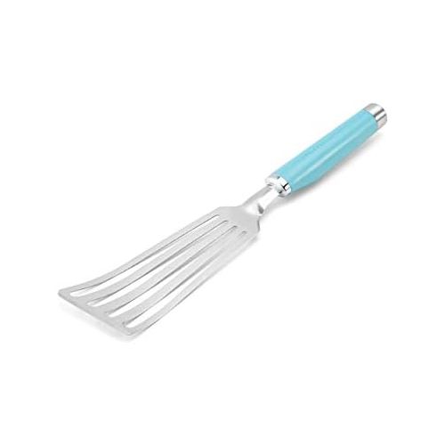 키친에이드 키친에이드KitchenAid KO024OHAQA Gourmet Stainless Steel Flex Turner, One Size, Aqua Sky