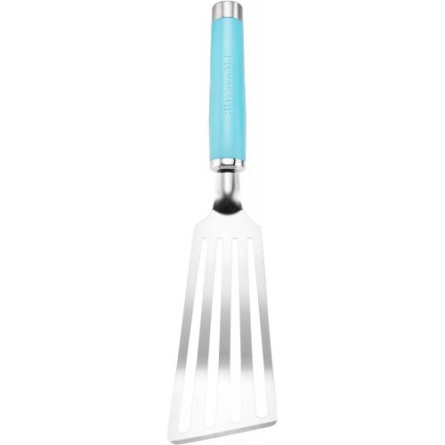 키친에이드 키친에이드KitchenAid KO024OHAQA Gourmet Stainless Steel Flex Turner, One Size, Aqua Sky