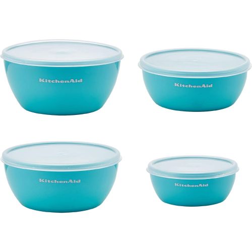 키친에이드 키친에이드KitchenAid KE176OSAQA Classic Prep Bowls, Set of 4, Aqua Sky 2