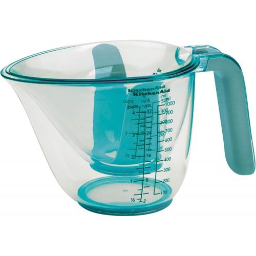 키친에이드 키친에이드KitchenAid KO298OSAQA Gourmet Measuring Jugs, Set of 3, Aqua Sky