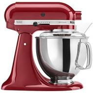 키친에이드KitchenAid KSM150PSER Artisan Tilt-Head Stand Mixer with Pouring Shield, 5-Quart, Empire Red