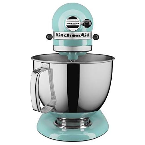 키친에이드 키친에이드KitchenAid KSM150PSAQ Artisan Series 5-Qt. Stand Mixer with Pouring Shield - Aqua Sky