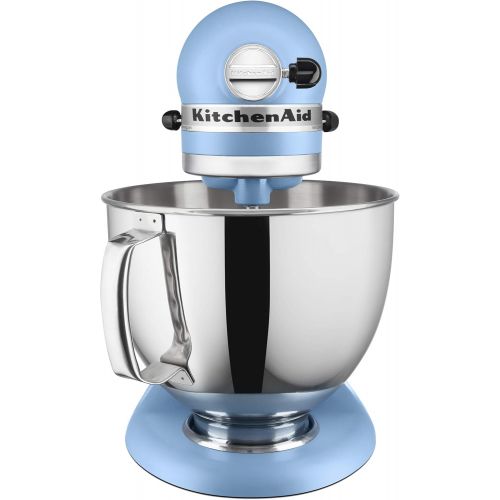 키친에이드 키친에이드KitchenAid KSM150PSVB Artisan Stand Mixer, 5 quart, Matte Velvet Blue