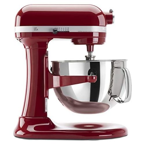 키친에이드 키친에이드KitchenAid KP26M1XER 6 Qt. Professional 600 Series Bowl-Lift Stand Mixer - Empire Red