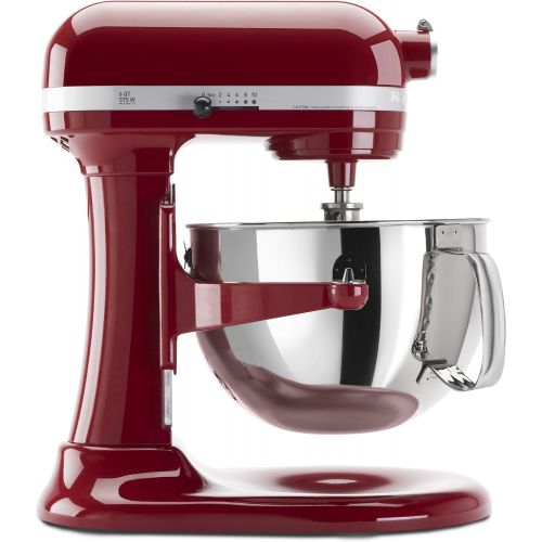 키친에이드 키친에이드KitchenAid KP26M1XER 6 Qt. Professional 600 Series Bowl-Lift Stand Mixer - Empire Red