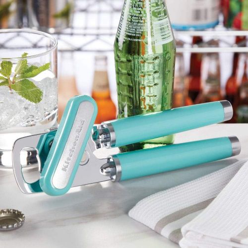 키친에이드 키친에이드KitchenAid KE199OHAQA Classic Multifunction Can Opener, One Size, Aqua Sky 2