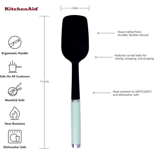 키친에이드 키친에이드KitchenAid KE030OHPIA Classic Spoon Spatula, One Size, Pistachio