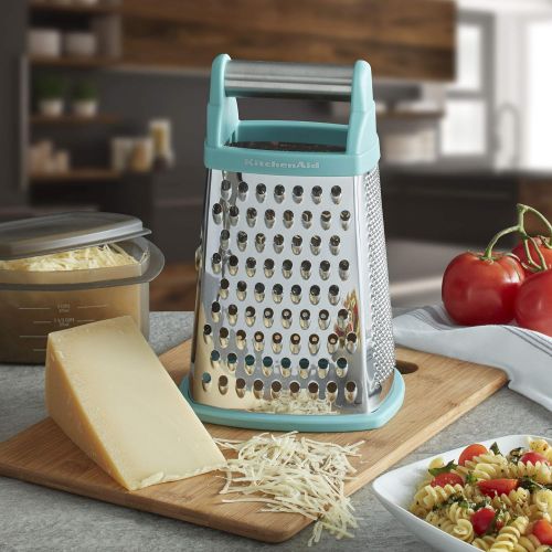 키친에이드 키친에이드KitchenAid KN300OSAQA Gourmet Box Grater, One Size, Aqua Sky