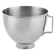 키친에이드KitchenAid Stainless Steel Bowl K45SBWH, 4.5-Quart, Silver