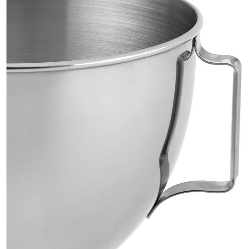 키친에이드 키친에이드KitchenAid Stainless Steel Bowl K45SBWH, 4.5-Quart, Silver