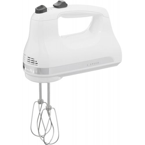 키친에이드 키친에이드KitchenAid KHM512WH 5-Speed Ultra Power Hand Mixer, White